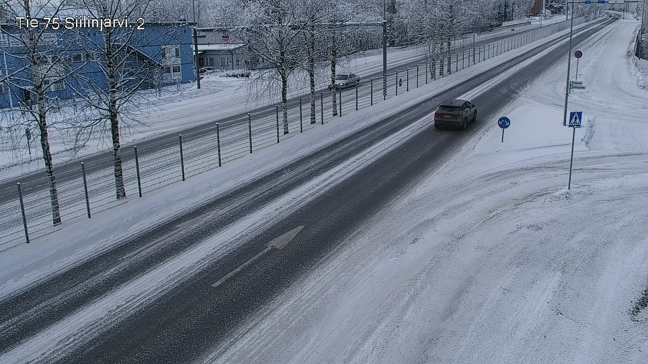 Weather Camera Image Road 75 Siilinjärvi2, Siilinjärvi, Pohjois-Savo