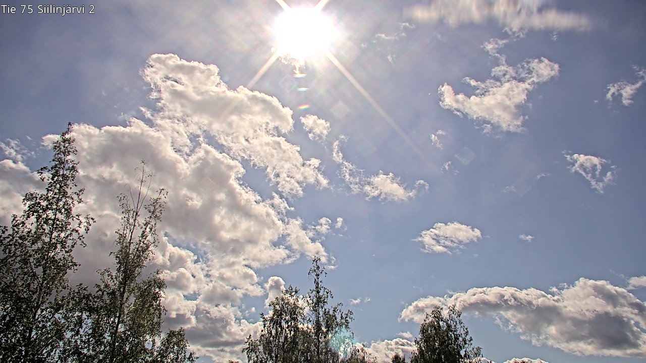 Weather Camera Image Väg 75 Siilinjärvi2, Siilinjärvi, Pohjois-Savo