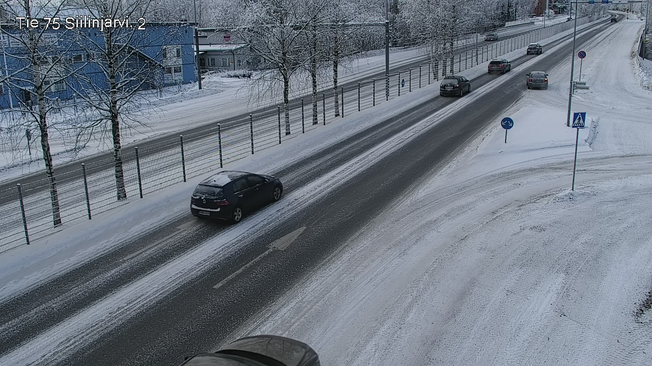 Weather Camera Image Road 75 Siilinjärvi2, Siilinjärvi, Pohjois-Savo