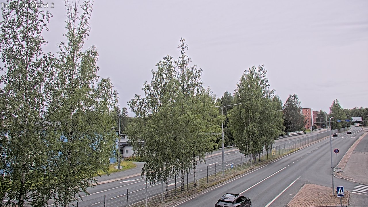 Weather Camera Image Road 75 Siilinjärvi2, Siilinjärvi, Pohjois-Savo