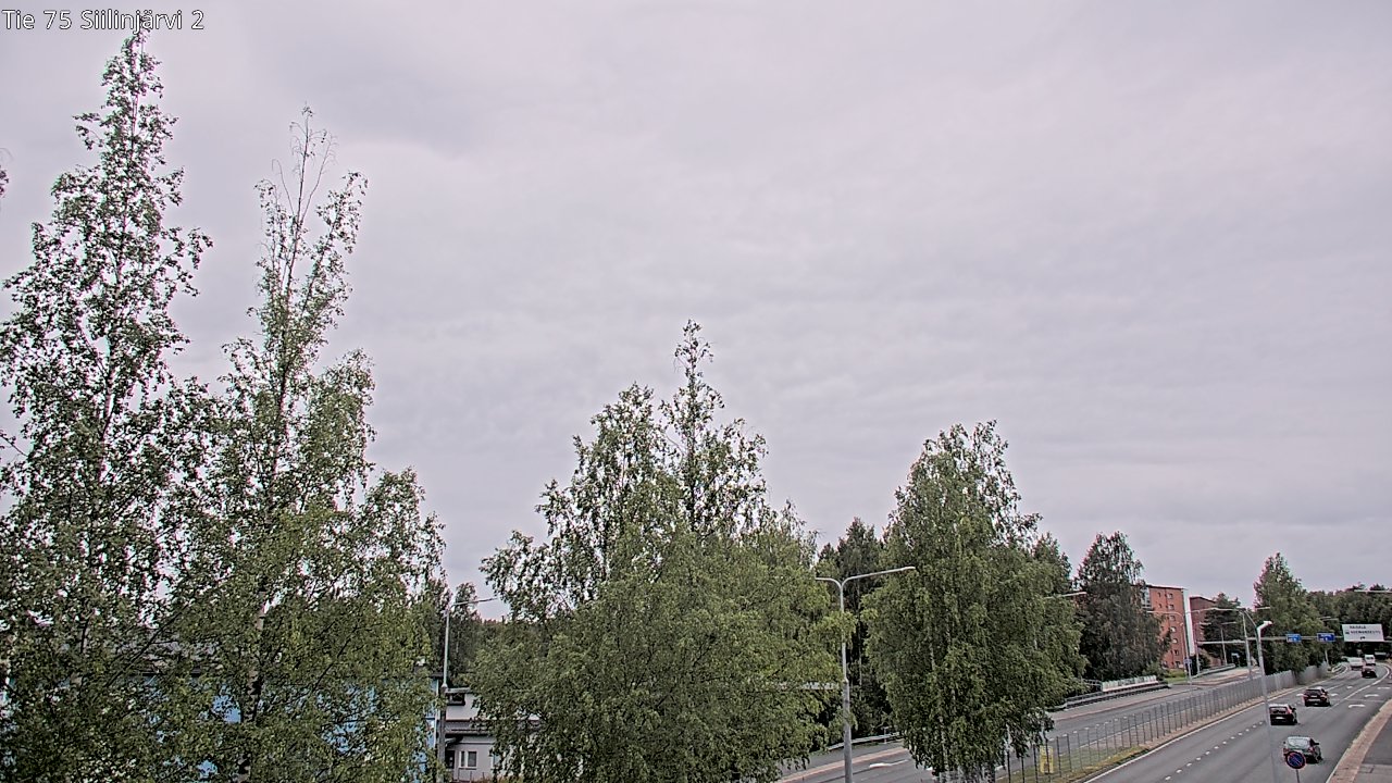 Weather Camera Image Road 75 Siilinjärvi2, Siilinjärvi, Pohjois-Savo