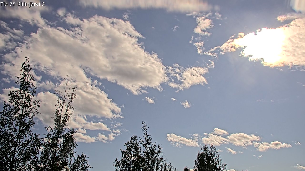 Weather Camera Image Väg 75 Siilinjärvi2, Siilinjärvi, Pohjois-Savo