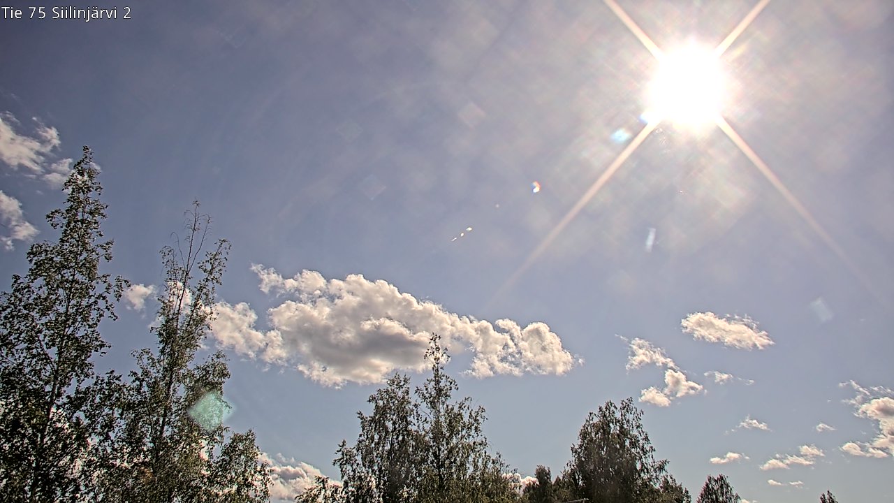 Weather Camera Image Väg 75 Siilinjärvi2, Siilinjärvi, Pohjois-Savo