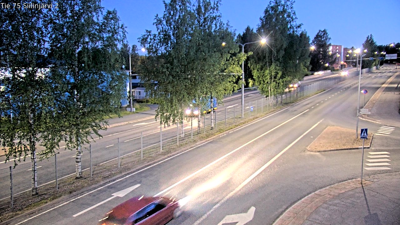 Weather Camera Image Väg 75 Siilinjärvi2, Siilinjärvi, Pohjois-Savo