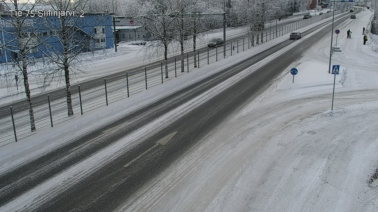 Weather Camera Image Road 75 Siilinjärvi2, Siilinjärvi, Pohjois-Savo