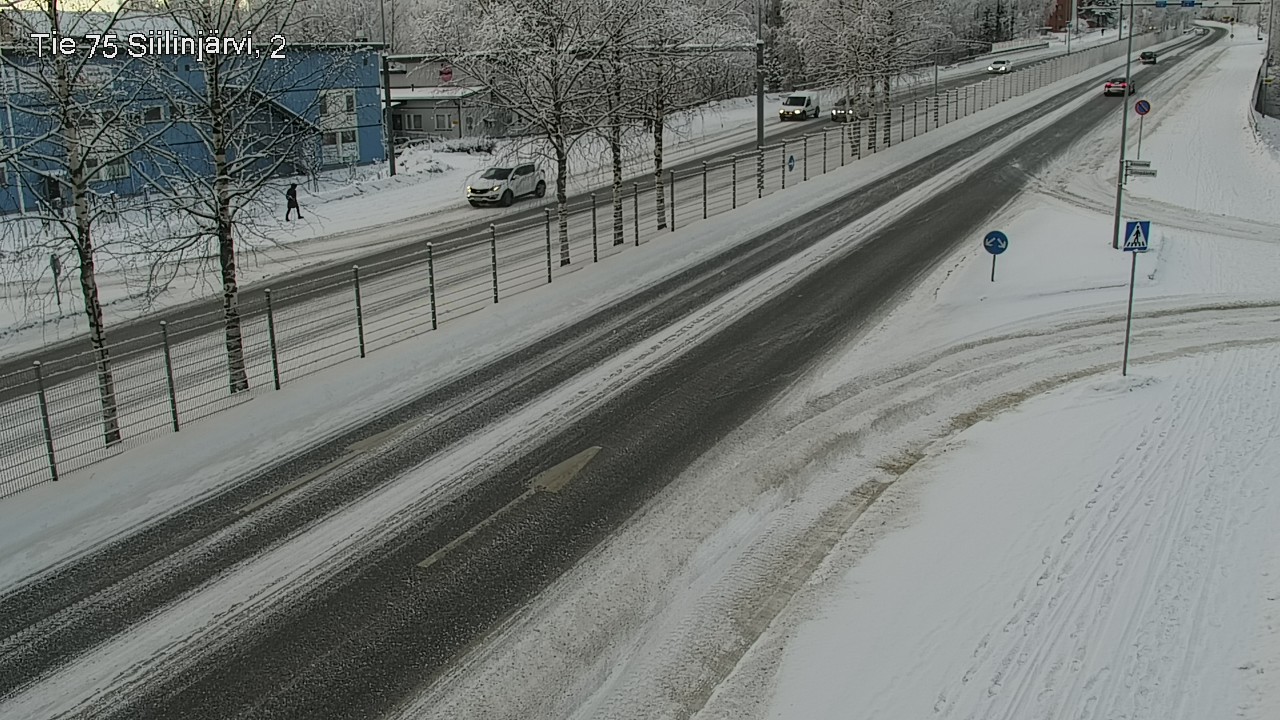 Weather Camera Image Road 75 Siilinjärvi2, Siilinjärvi, Pohjois-Savo