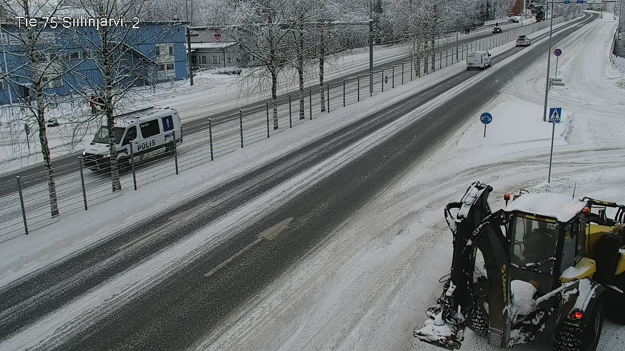 Weather Camera Image Road 75 Siilinjärvi2, Siilinjärvi, Pohjois-Savo
