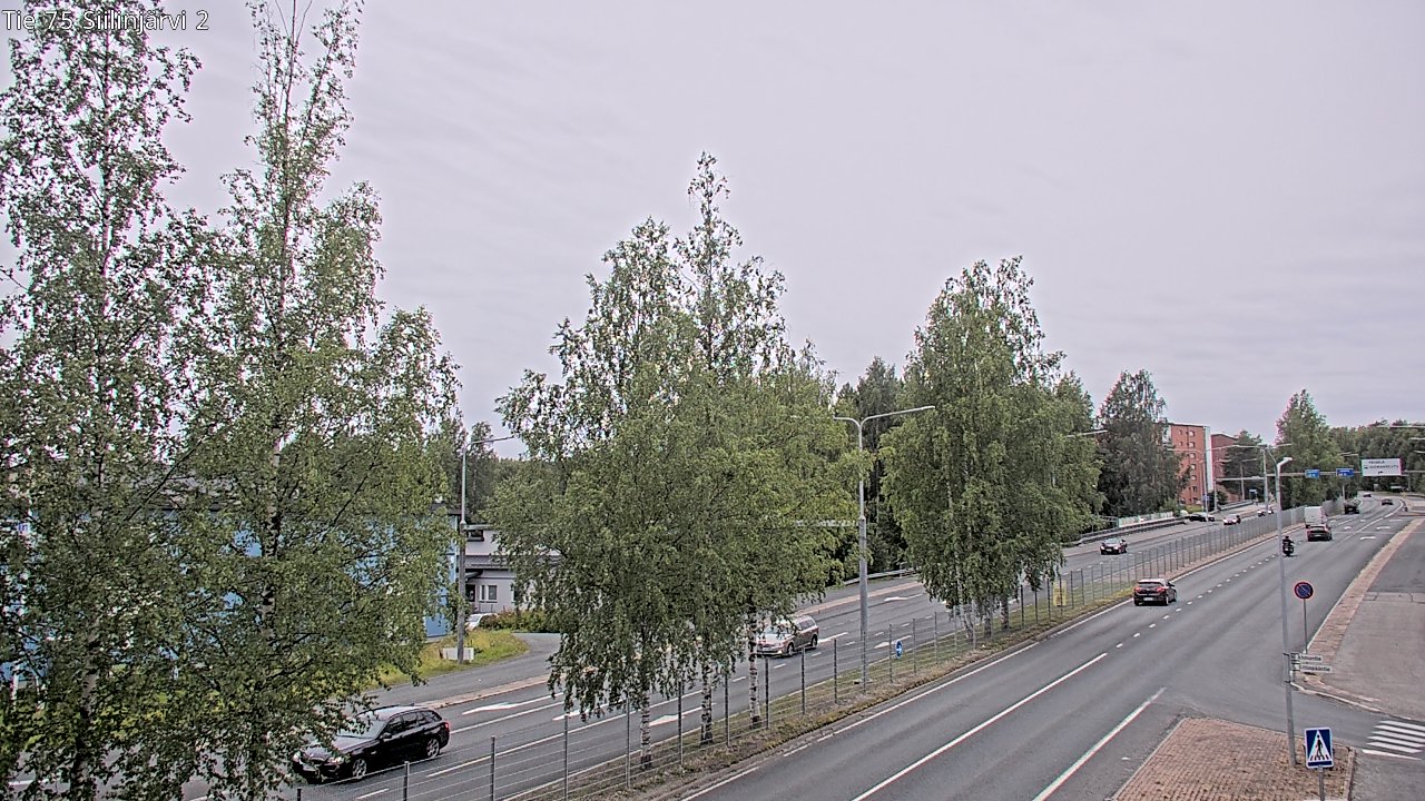 Weather Camera Image Road 75 Siilinjärvi2, Siilinjärvi, Pohjois-Savo