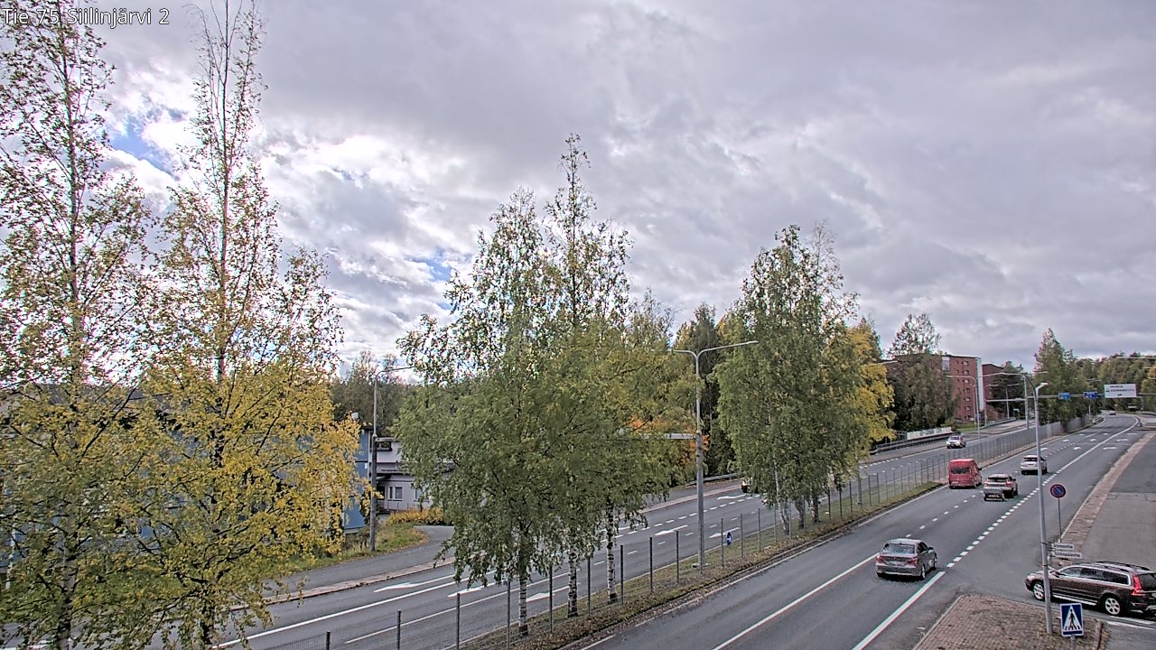 Weather Camera Image Road 75 Siilinjärvi2, Siilinjärvi, Pohjois-Savo