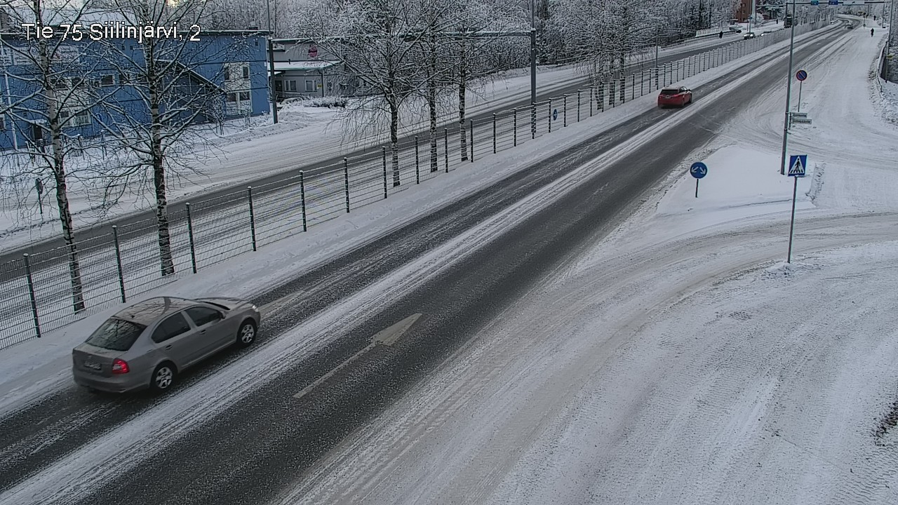 Weather Camera Image Road 75 Siilinjärvi2, Siilinjärvi, Pohjois-Savo