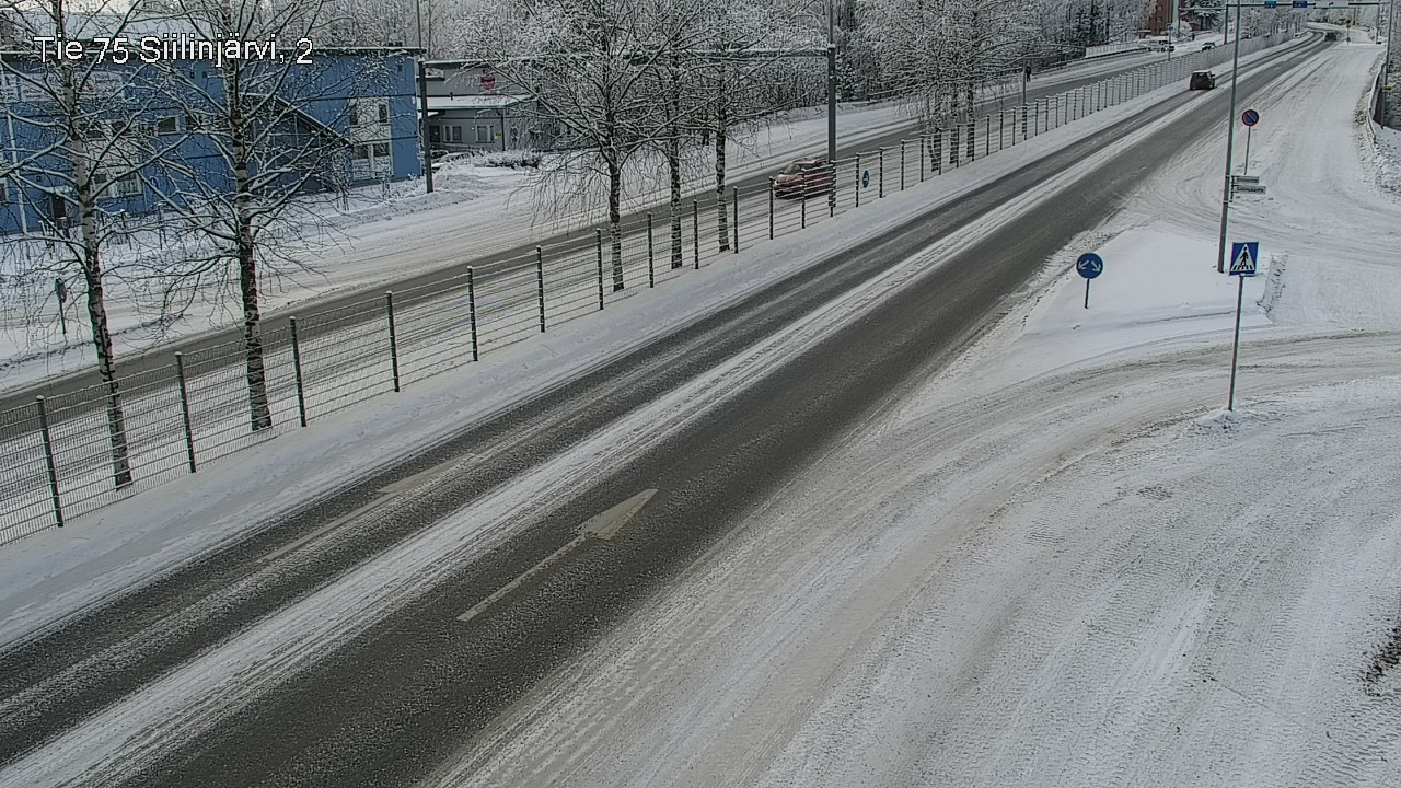 Weather Camera Image Road 75 Siilinjärvi2, Siilinjärvi, Pohjois-Savo