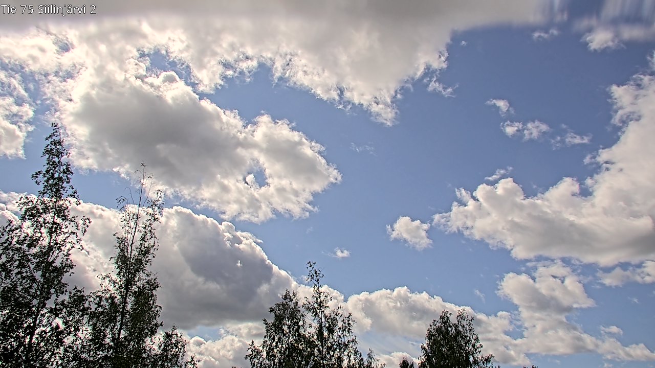 Weather Camera Image Väg 75 Siilinjärvi2, Siilinjärvi, Pohjois-Savo