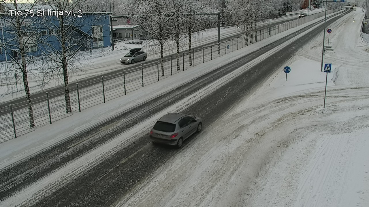 Weather Camera Image Road 75 Siilinjärvi2, Siilinjärvi, Pohjois-Savo