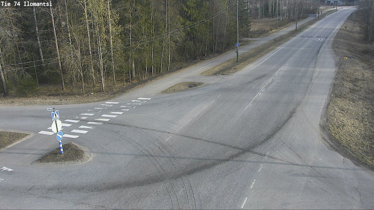 Weather Camera Image Väg 74 Ilomantsi, Ilomantsi, Pohjois-Karjala