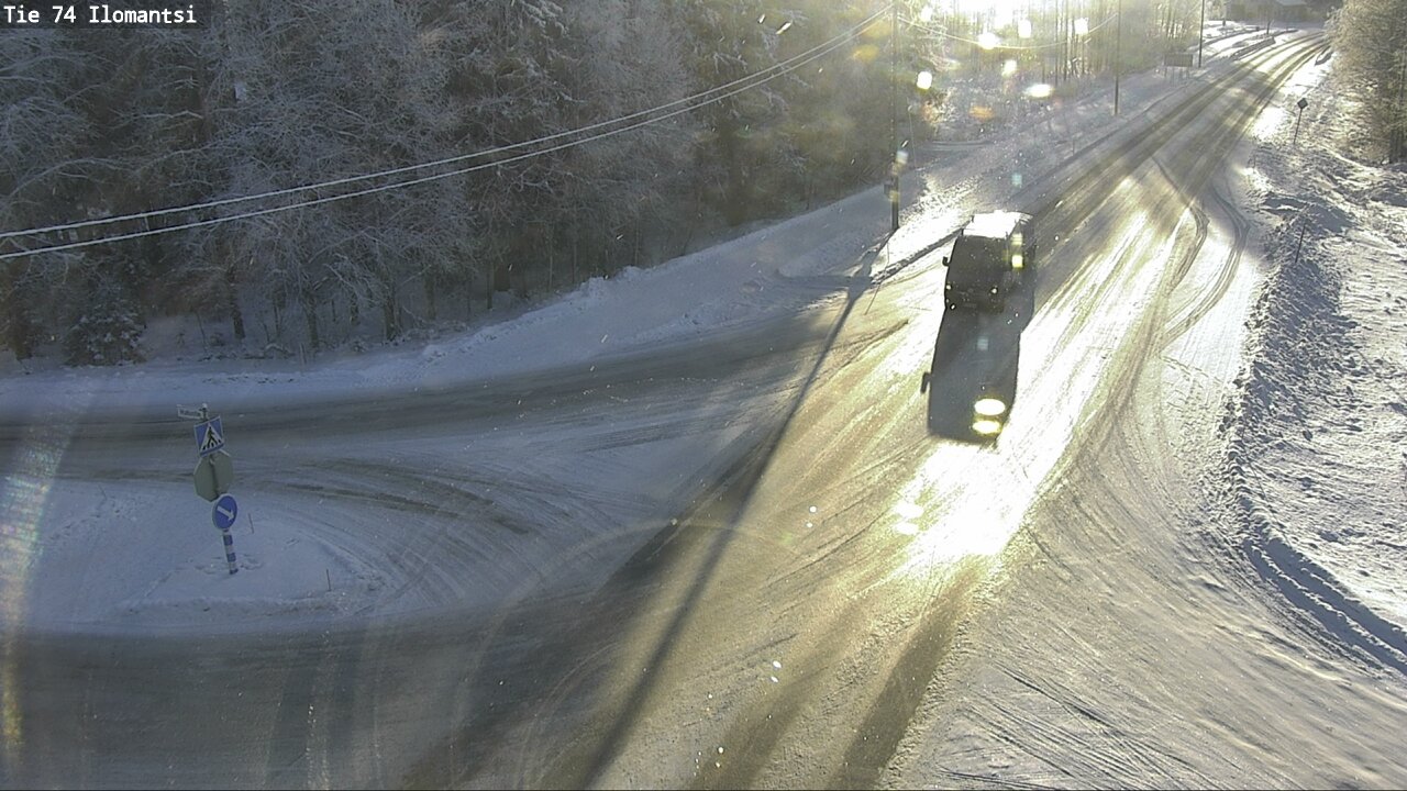 Weather Camera Image Road 74 Ilomantsi, Ilomantsi, Pohjois-Karjala