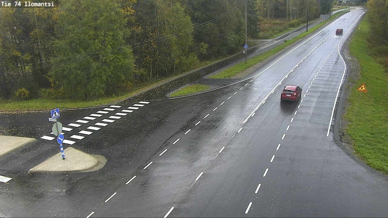 Weather Camera Image Road 74 Ilomantsi, Ilomantsi, Pohjois-Karjala