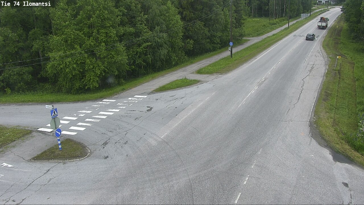 Weather Camera Image Väg 74 Ilomantsi, Ilomantsi, Pohjois-Karjala