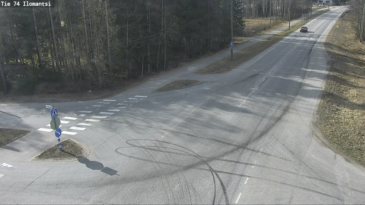 Weather Camera Image Road 74 Ilomantsi, Ilomantsi, Pohjois-Karjala