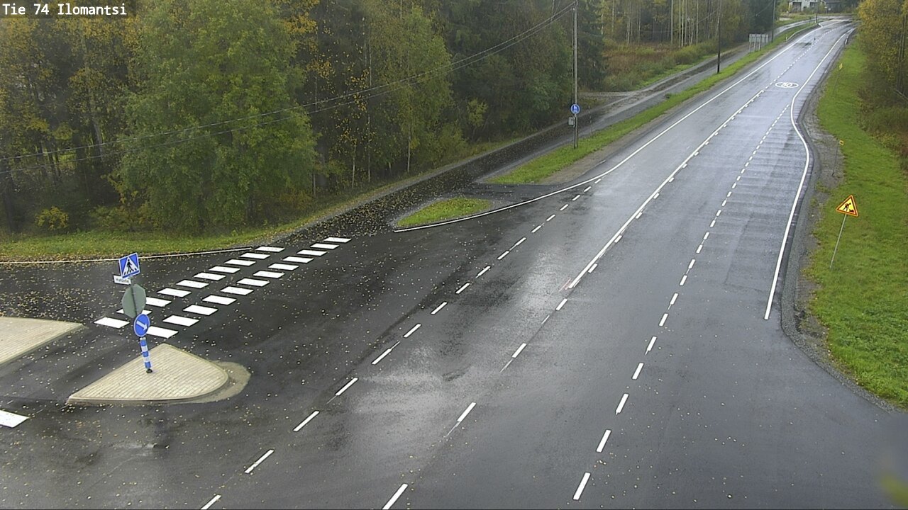 Weather Camera Image Road 74 Ilomantsi, Ilomantsi, Pohjois-Karjala