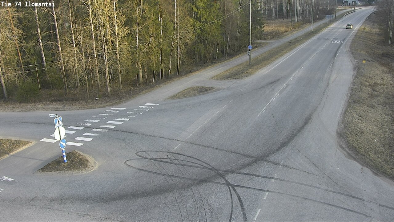 Weather Camera Image Väg 74 Ilomantsi, Ilomantsi, Pohjois-Karjala