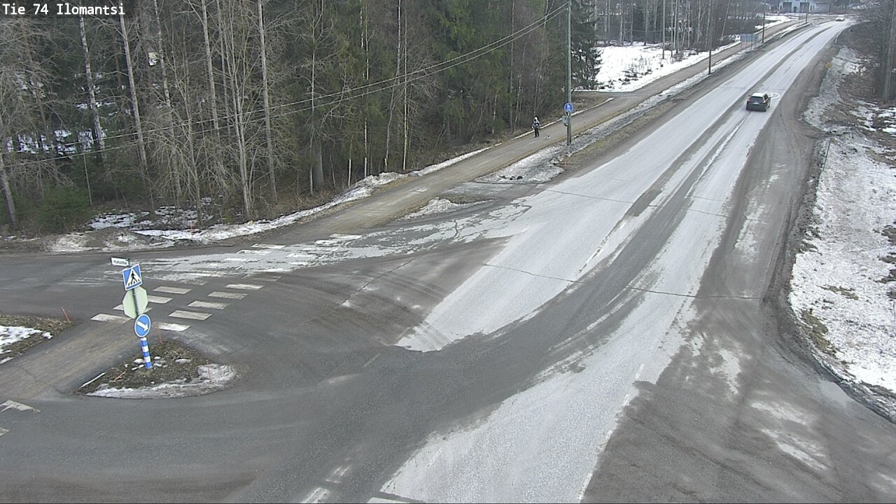 Weather Camera Image Road 74 Ilomantsi, Ilomantsi, Pohjois-Karjala