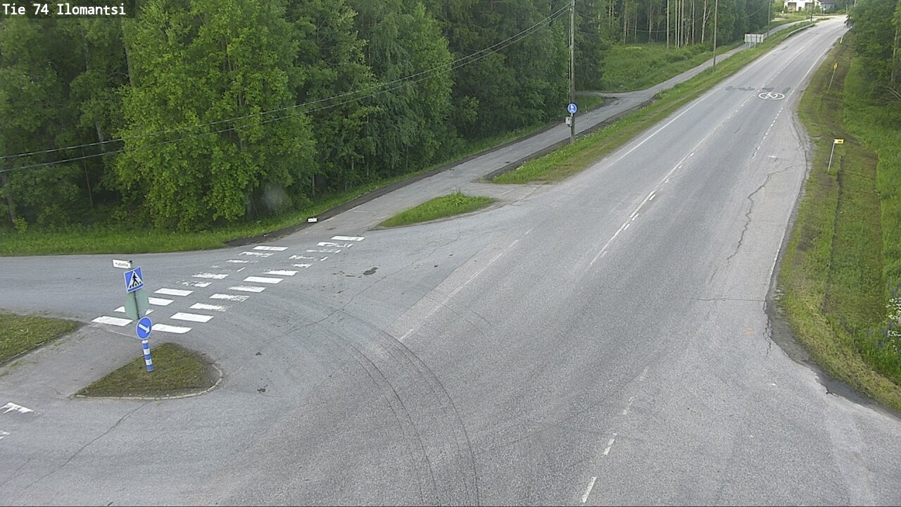 Weather Camera Image Väg 74 Ilomantsi, Ilomantsi, Pohjois-Karjala