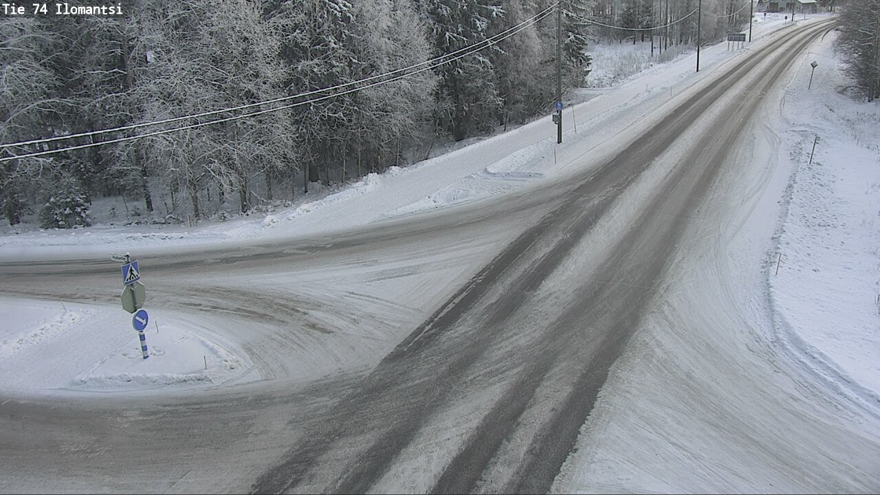 Weather Camera Image Road 74 Ilomantsi, Ilomantsi, Pohjois-Karjala