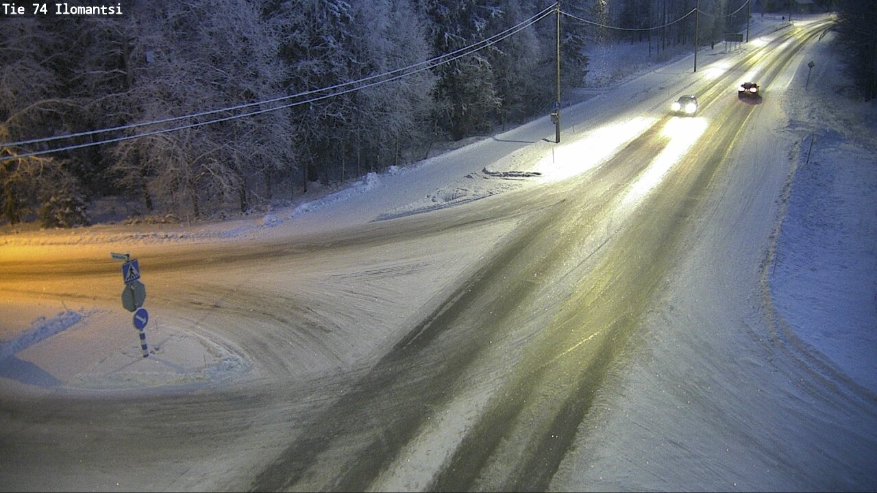 Weather Camera Image Road 74 Ilomantsi, Ilomantsi, Pohjois-Karjala