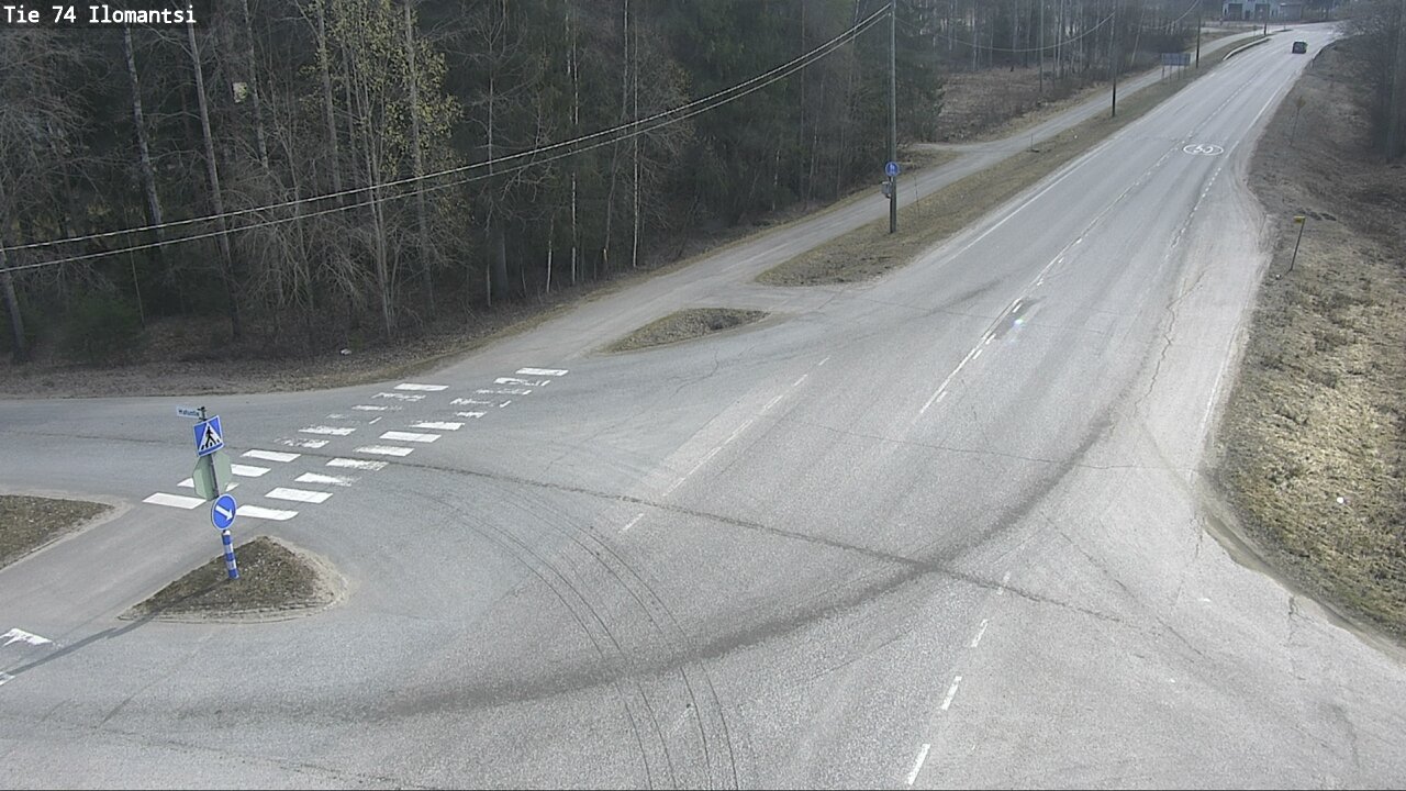 Weather Camera Image Väg 74 Ilomantsi, Ilomantsi, Pohjois-Karjala
