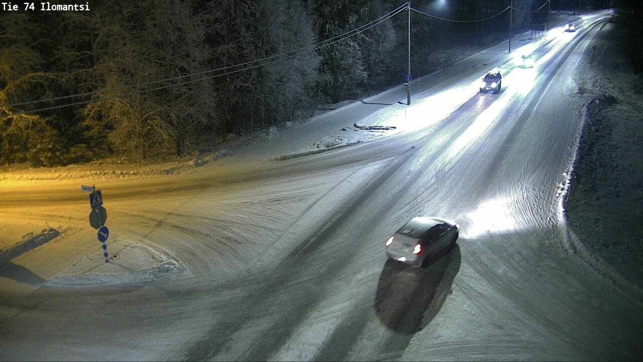 Weather Camera Image Road 74 Ilomantsi, Ilomantsi, Pohjois-Karjala
