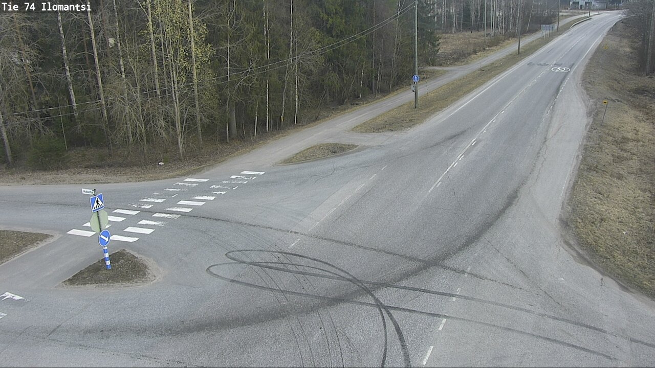 Weather Camera Image Väg 74 Ilomantsi, Ilomantsi, Pohjois-Karjala