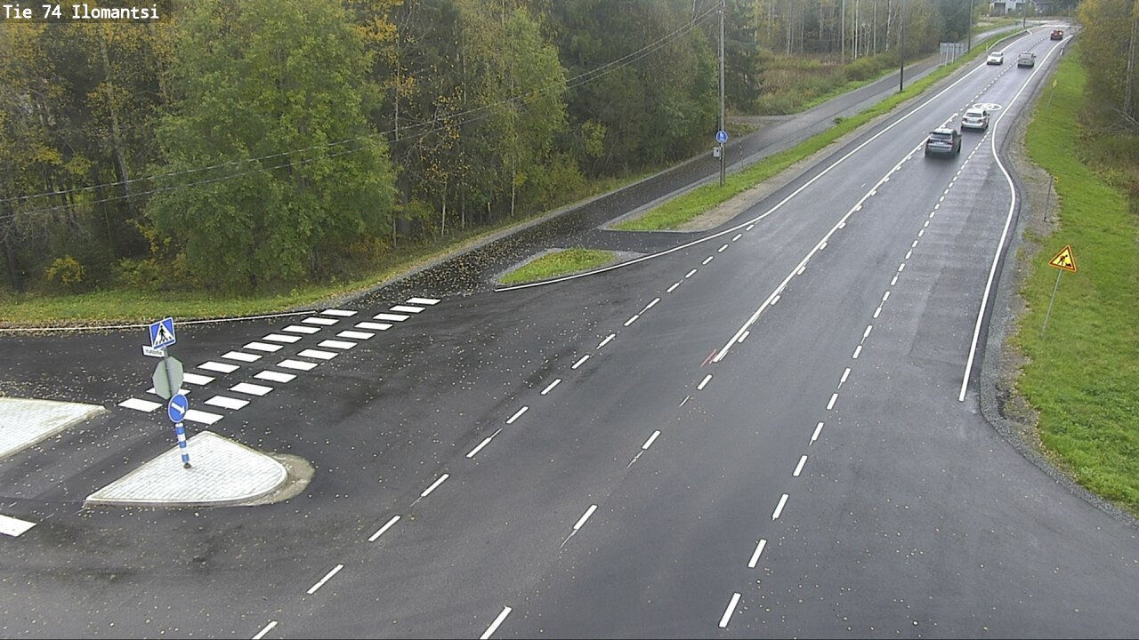 Weather Camera Image Road 74 Ilomantsi, Ilomantsi, Pohjois-Karjala