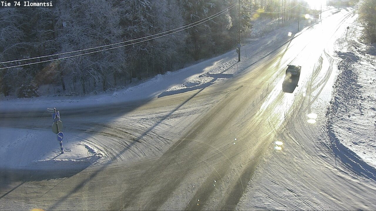 Weather Camera Image Road 74 Ilomantsi, Ilomantsi, Pohjois-Karjala