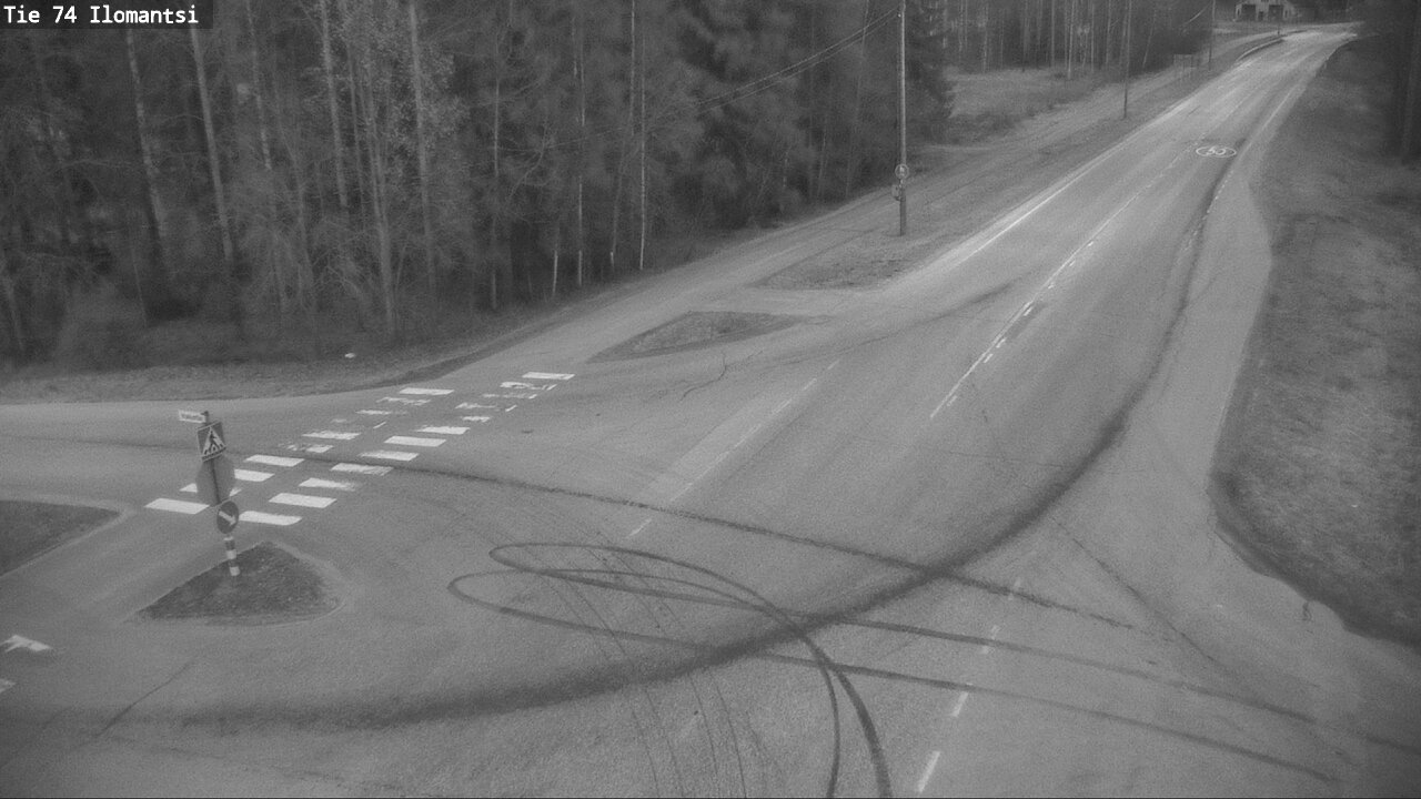 Weather Camera Image Väg 74 Ilomantsi, Ilomantsi, Pohjois-Karjala