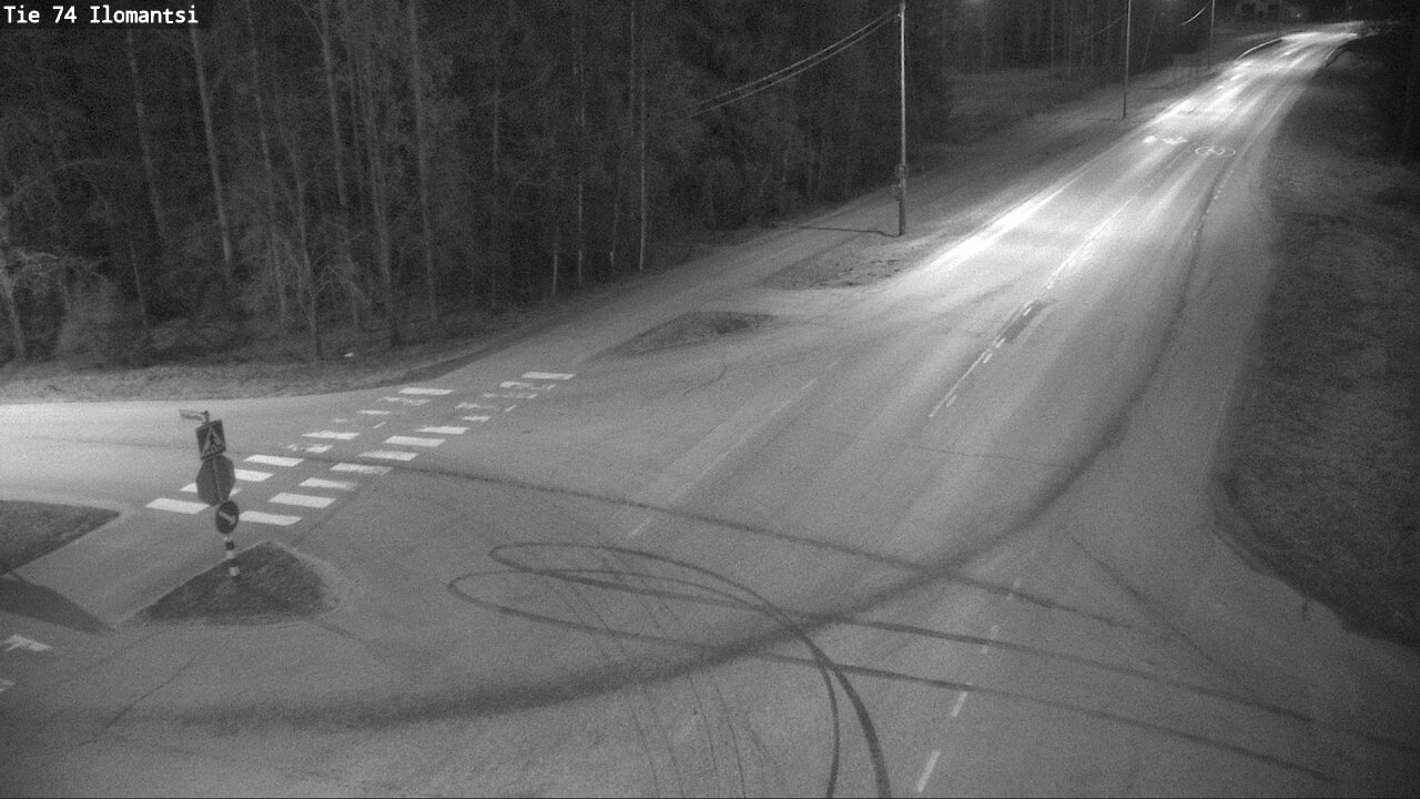 Weather Camera Image Väg 74 Ilomantsi, Ilomantsi, Pohjois-Karjala