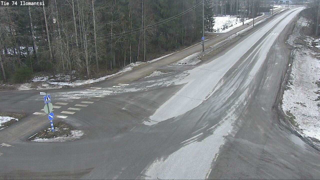 Weather Camera Image Road 74 Ilomantsi, Ilomantsi, Pohjois-Karjala