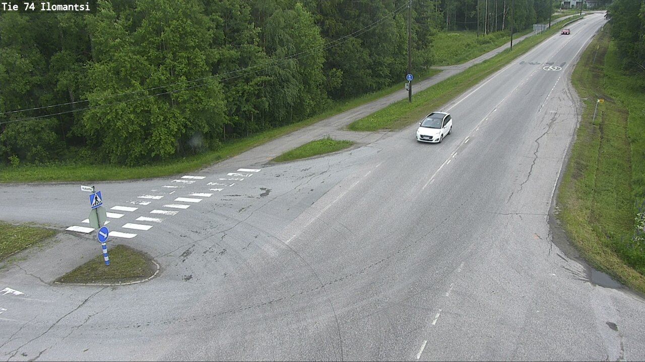 Weather Camera Image Väg 74 Ilomantsi, Ilomantsi, Pohjois-Karjala