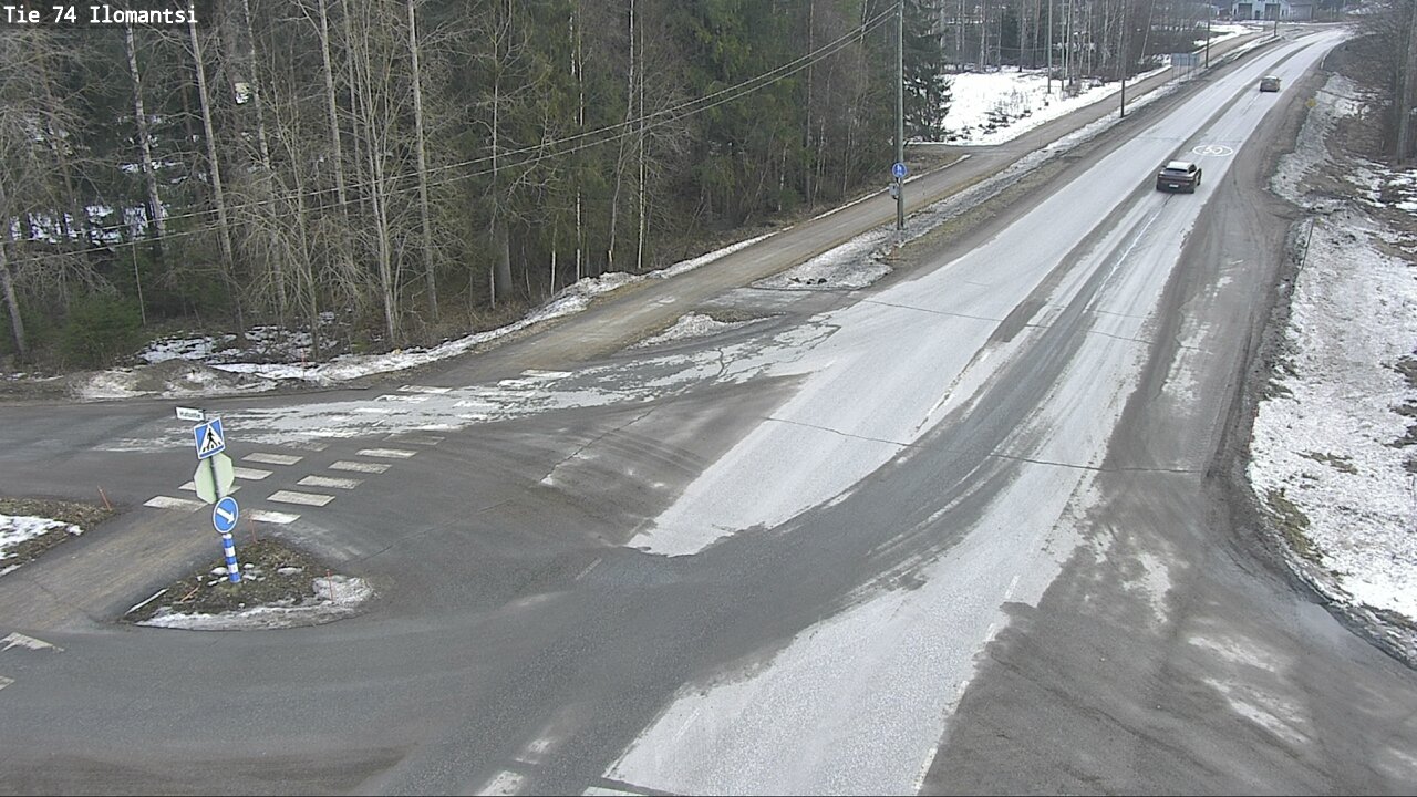 Weather Camera Image Road 74 Ilomantsi, Ilomantsi, Pohjois-Karjala