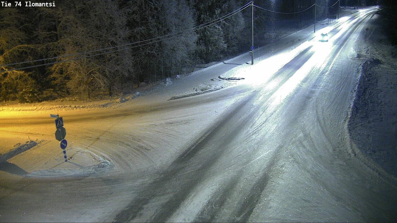 Weather Camera Image Road 74 Ilomantsi, Ilomantsi, Pohjois-Karjala