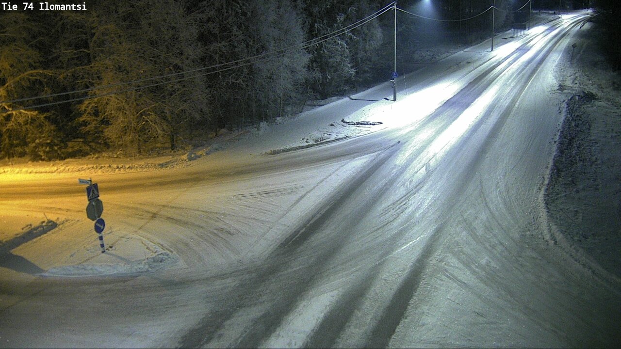 Weather Camera Image Road 74 Ilomantsi, Ilomantsi, Pohjois-Karjala