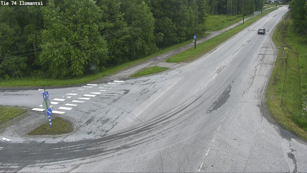 Weather Camera Image Väg 74 Ilomantsi, Ilomantsi, Pohjois-Karjala