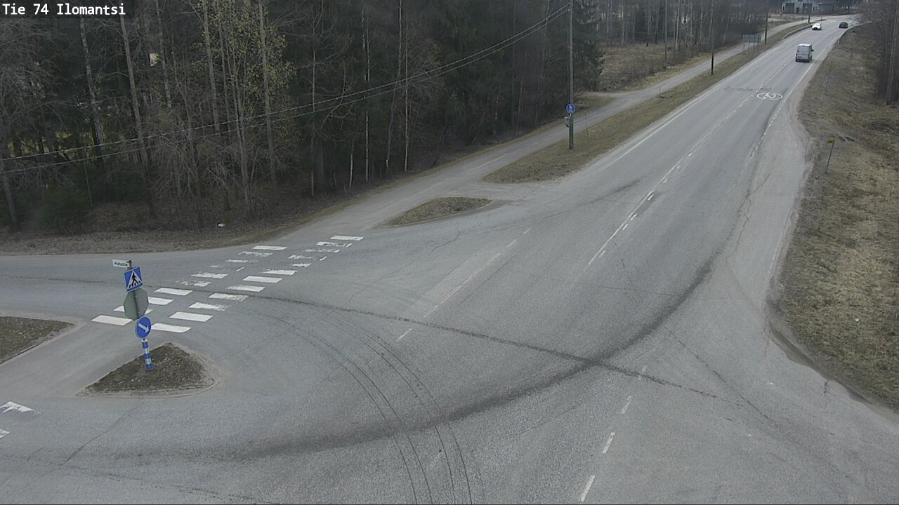 Weather Camera Image Väg 74 Ilomantsi, Ilomantsi, Pohjois-Karjala