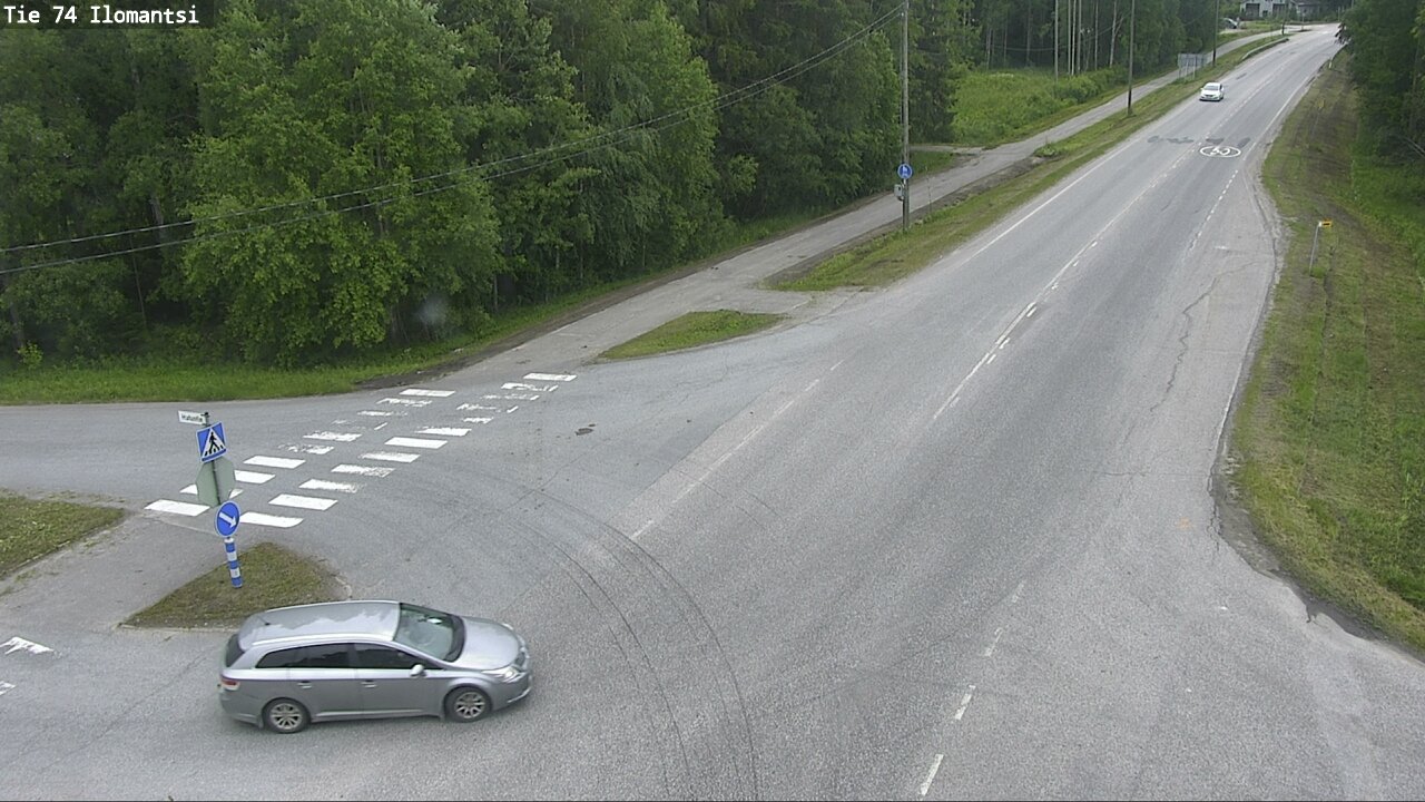 Weather Camera Image Väg 74 Ilomantsi, Ilomantsi, Pohjois-Karjala