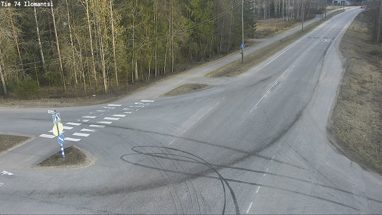 Weather Camera Image Väg 74 Ilomantsi, Ilomantsi, Pohjois-Karjala