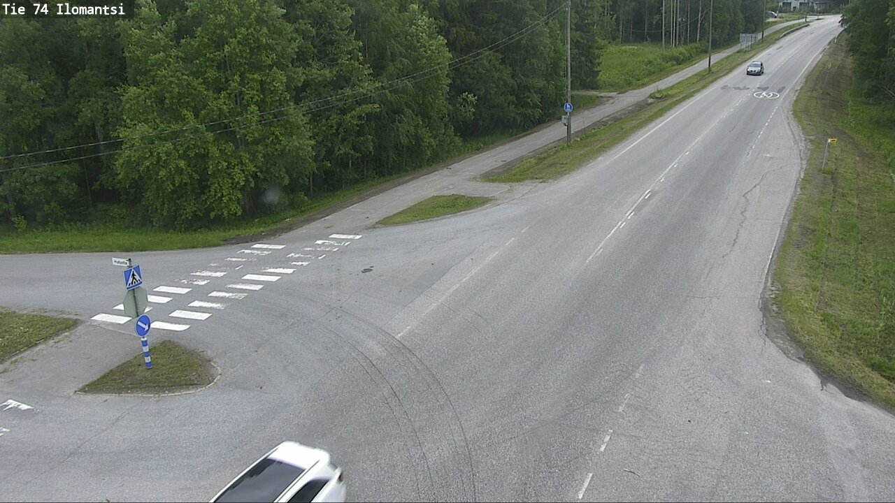 Weather Camera Image Väg 74 Ilomantsi, Ilomantsi, Pohjois-Karjala
