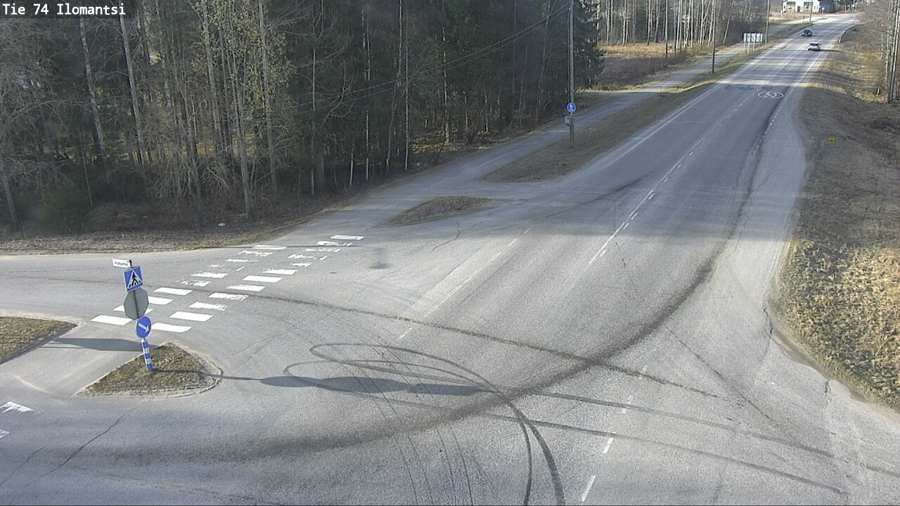 Weather Camera Image Road 74 Ilomantsi, Ilomantsi, Pohjois-Karjala
