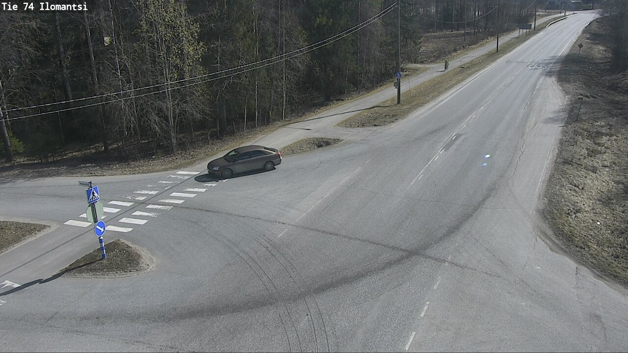 Weather Camera Image Väg 74 Ilomantsi, Ilomantsi, Pohjois-Karjala