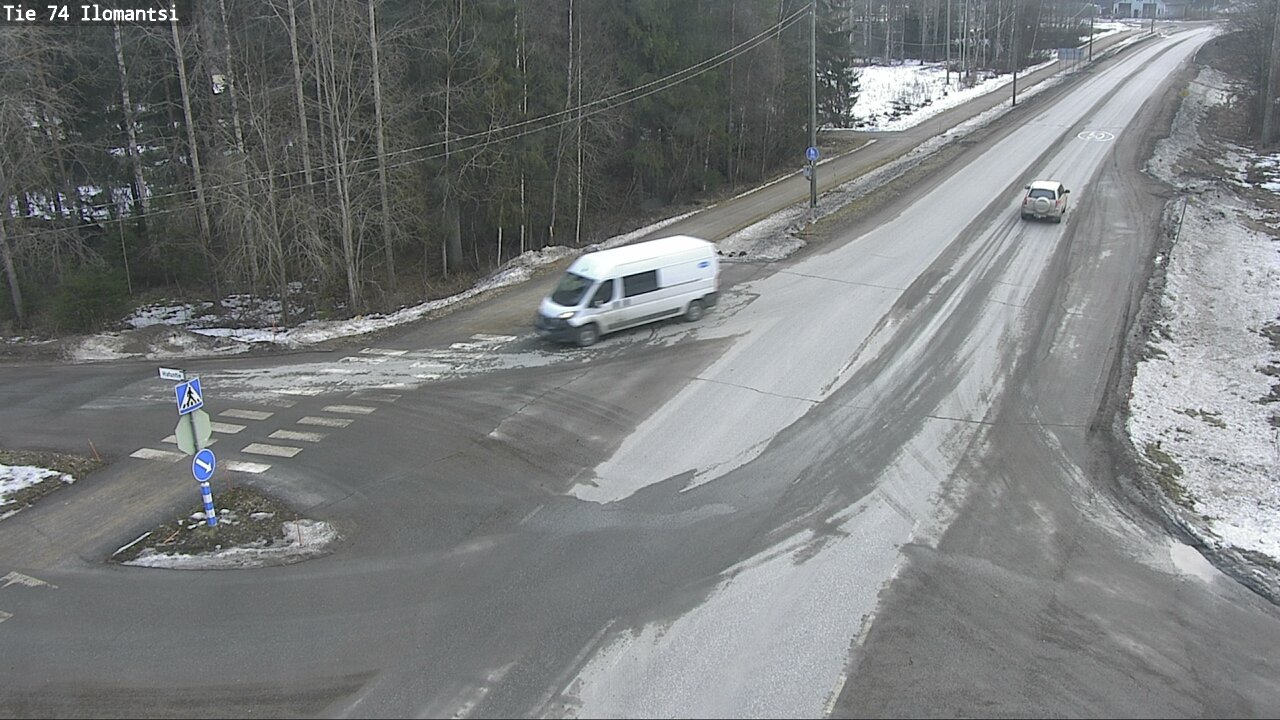 Weather Camera Image Road 74 Ilomantsi, Ilomantsi, Pohjois-Karjala