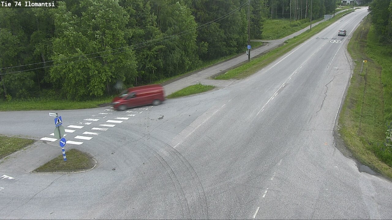 Weather Camera Image Väg 74 Ilomantsi, Ilomantsi, Pohjois-Karjala