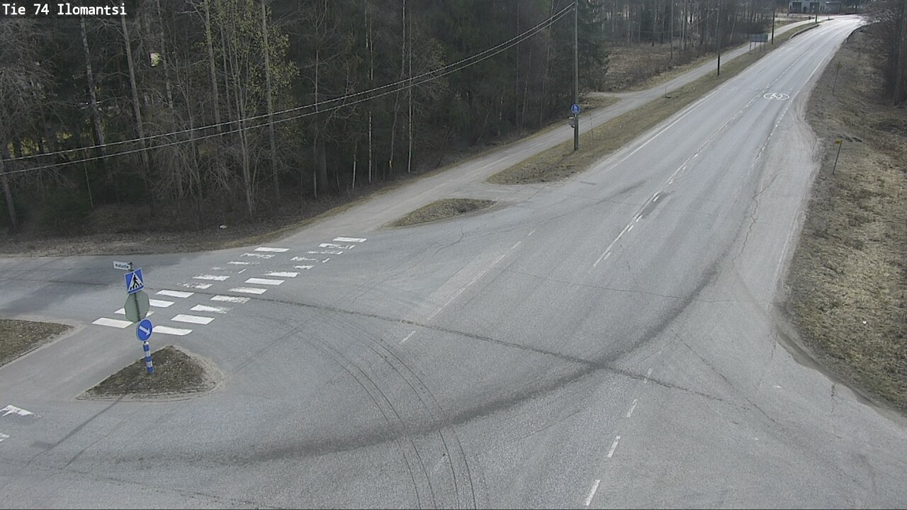 Weather Camera Image Väg 74 Ilomantsi, Ilomantsi, Pohjois-Karjala
